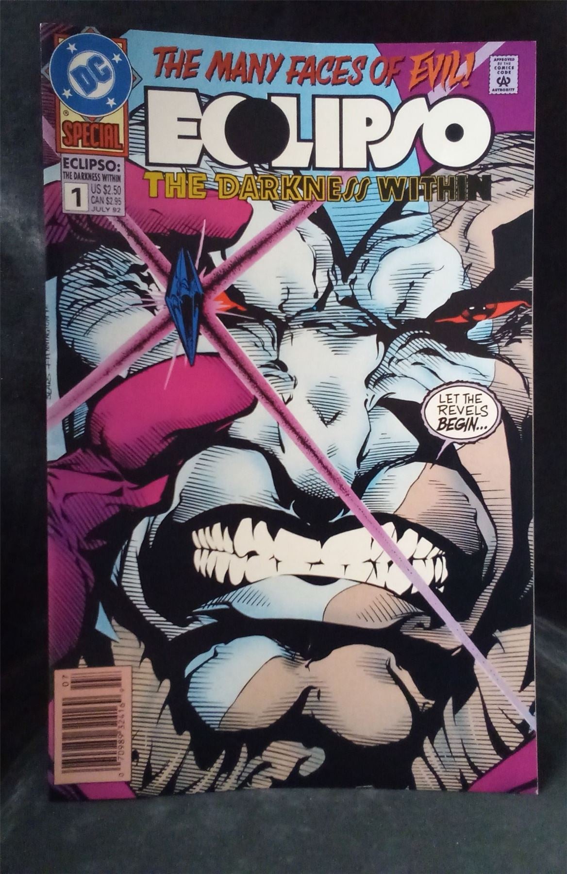 Eclipso: The Darkness Within #1 1992 DC Comics Comic Book