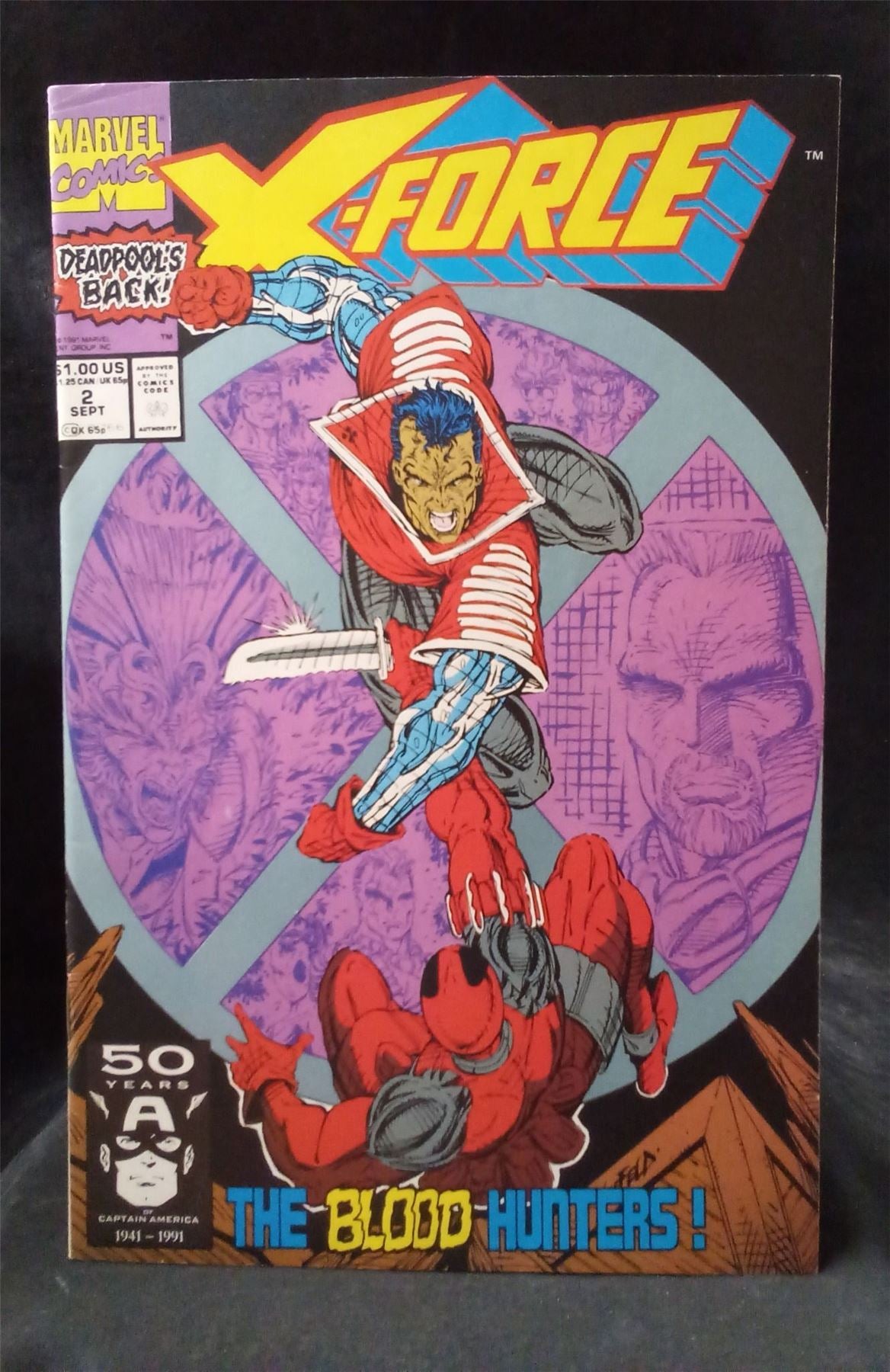 X-Force #2 1991 Marvel Comics Comic Book