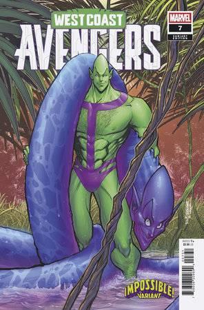 West Coast Avengers #7 David Baldeon Impossible Var Marvel Prh Comic Book  Marvel Prh Comic Book 2025