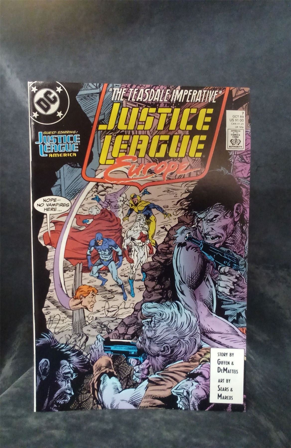 Justice League Europe #7 1989 DC Comics Comic Book