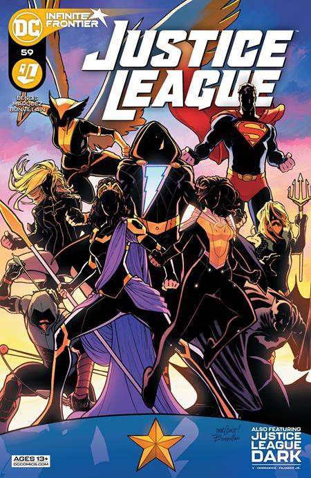 Justice League #59 Cvr A David Marquez DC Comics Comic Book