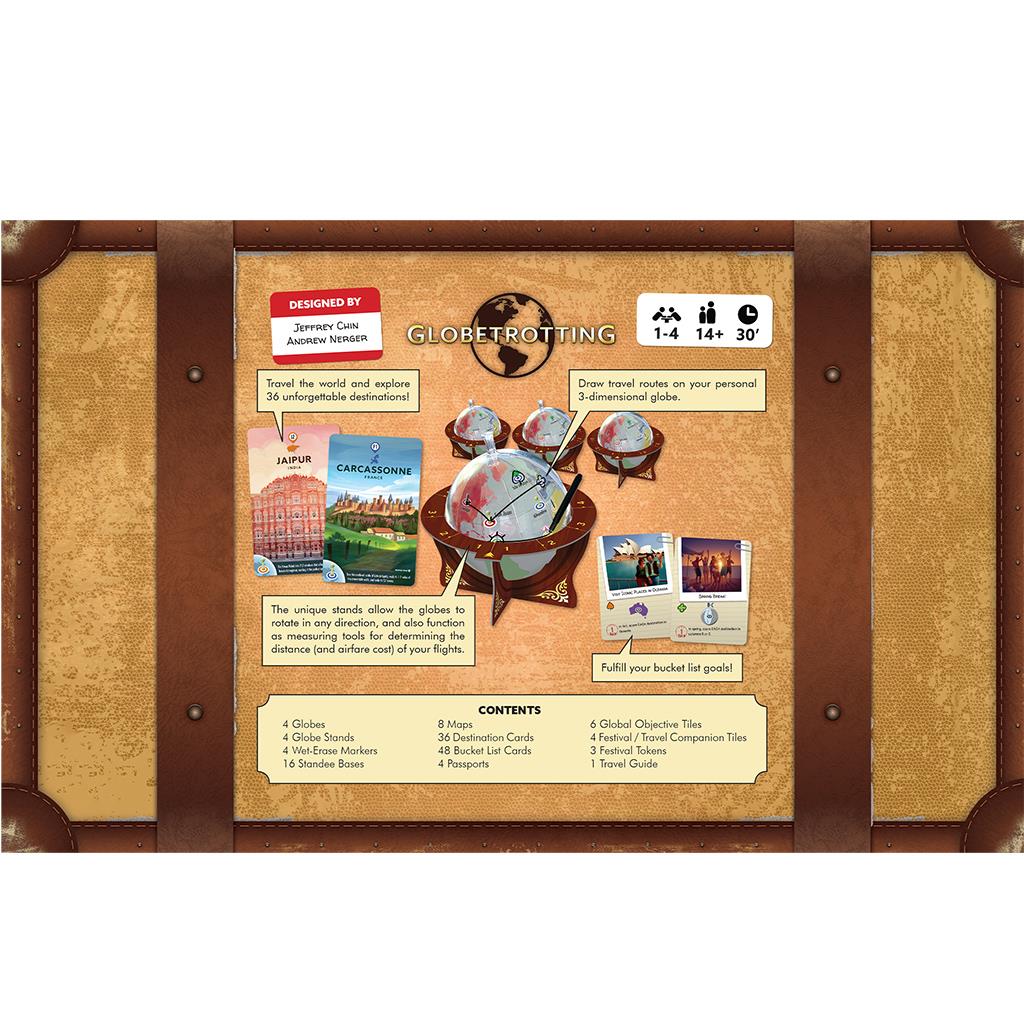 Globetrotting by Road to Infamy Board Game