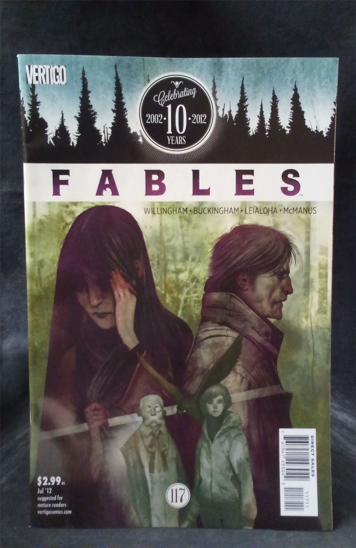 Fables #117 2012 Vertigo Comics Comic Book