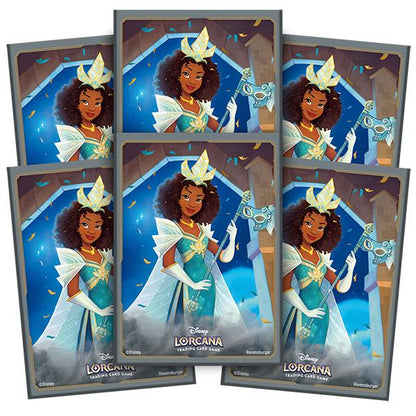 Disney Lorcana Shimmering Skies Card Sleeves Tiana TCG