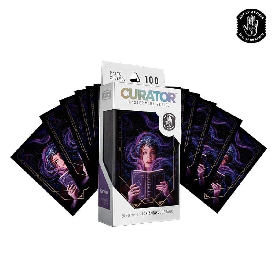 Curator: Masterwork Sleeves: Revelation (Olga Tereshenko) 100 ct By Orange Nebula