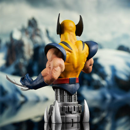 Diamond Select Toys Sdcc 2024 Marvel Comic Yellow Wolverine Bust