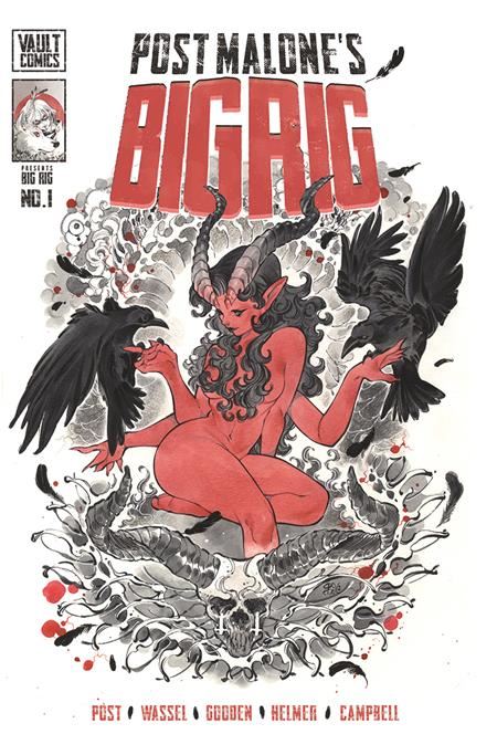 BIG RIG #1 CVR I PEACH MOMOKO VAR  Vault Comics Comic Book 2025