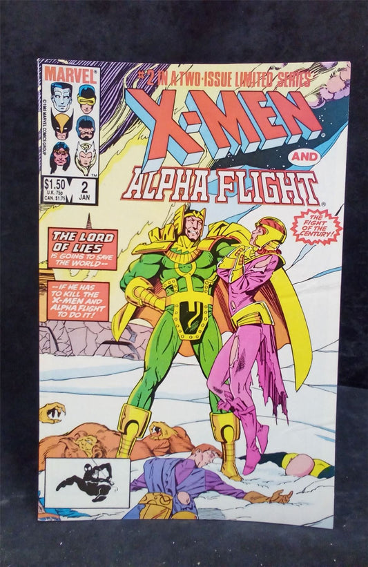 X-Men/Alpha Flight #2 1986 Marvel Comics Comic Book