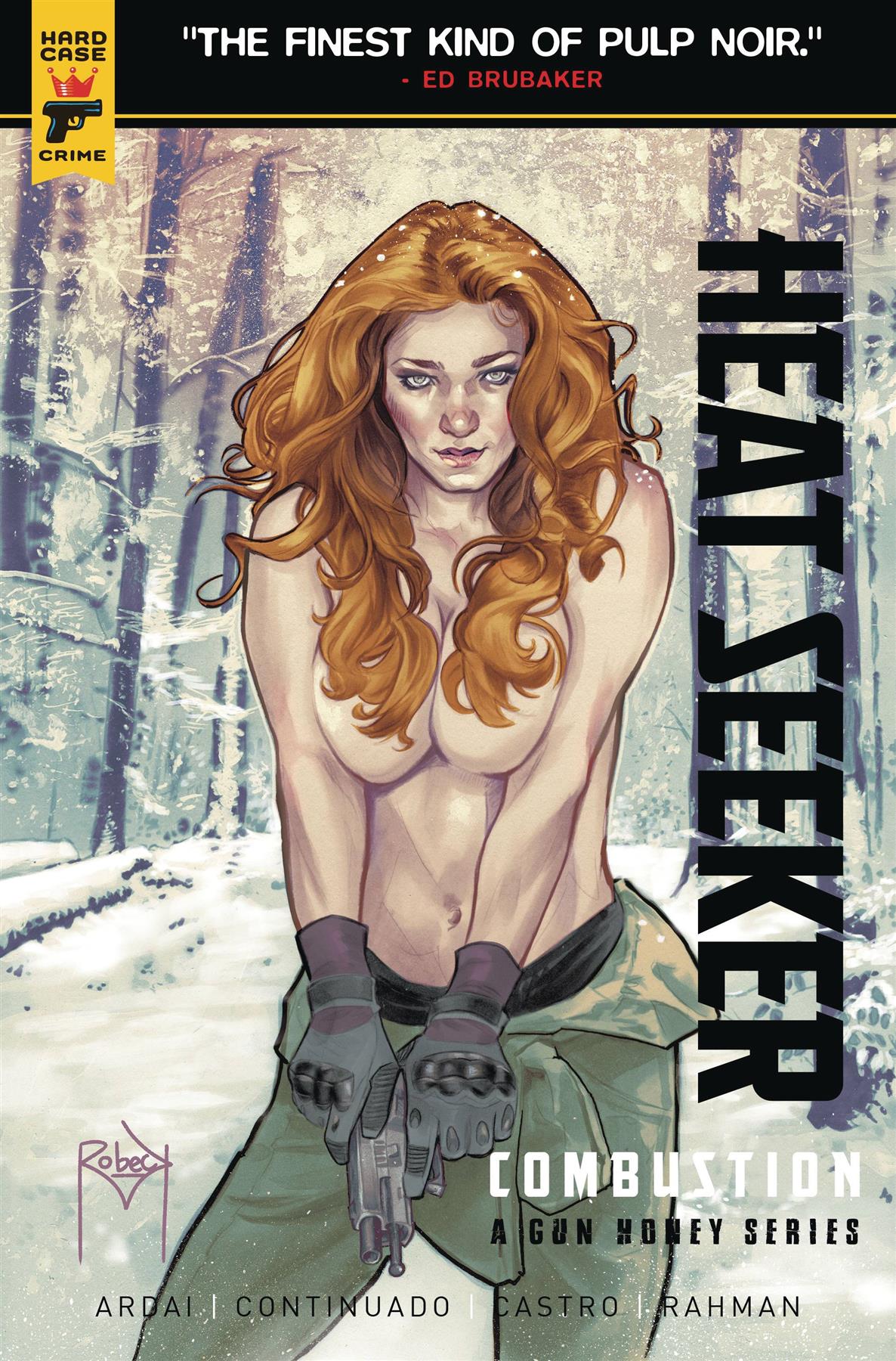 Heat Seeker Combustion Gun Honey Series #2 Cvr E Robeck Cvr E Robeck Titan Comics Comic Book 2024