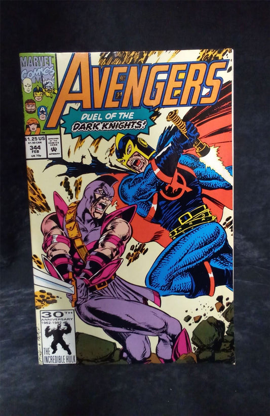 The Avengers #344 1992 Marvel Comics Comic Book