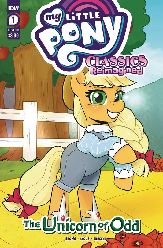 Mlp Classics Reimagined Unicorn Of Odd #1 Cvr B Easter Idw-prh Comic Book