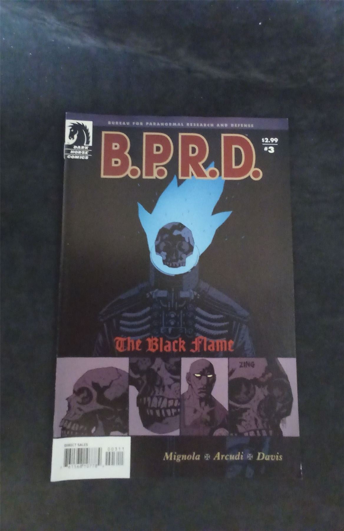 B.P.R.D.: The Black Flame #3 2005 Dark Horse Comics Comic Book