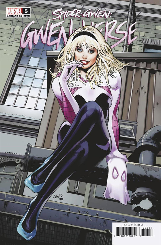 Spider-gwen Gwenverse #5 (Land Homage Var) Marvel Prh Comic Book 2022