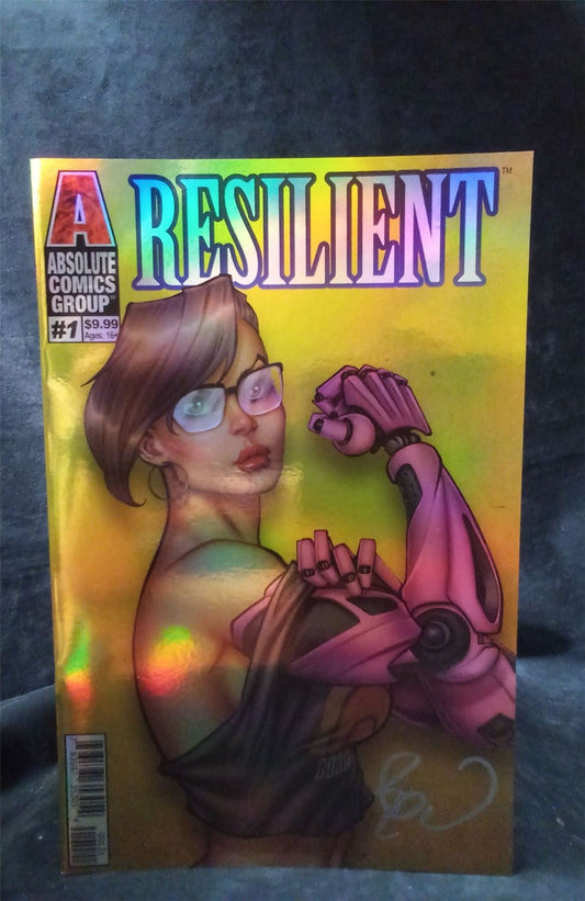 Resilient #1 Cover B Signed Benny Powell 2021  Comic Book