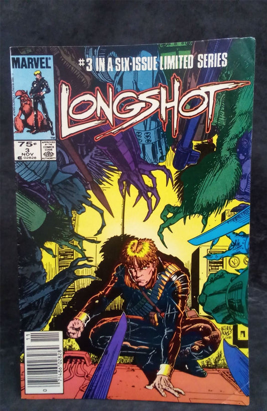 Longshot #3 1985 Marvel Comics Comic Book