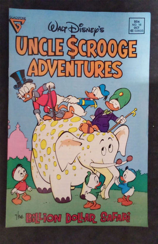 Walt Disney's Uncle Scrooge Adventures #16 1989 Gladstone Comic Book