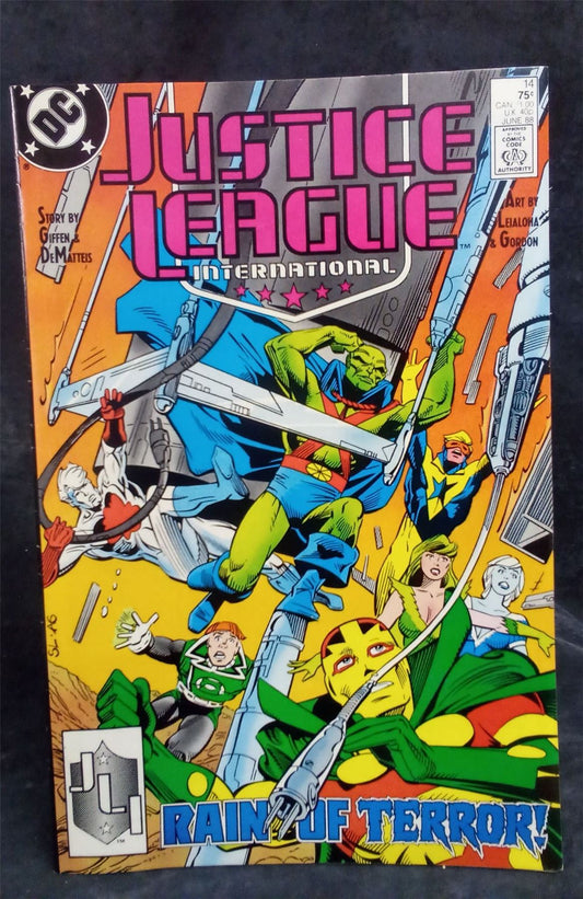 Justice League International #14 1988 DC Comics Comic Book