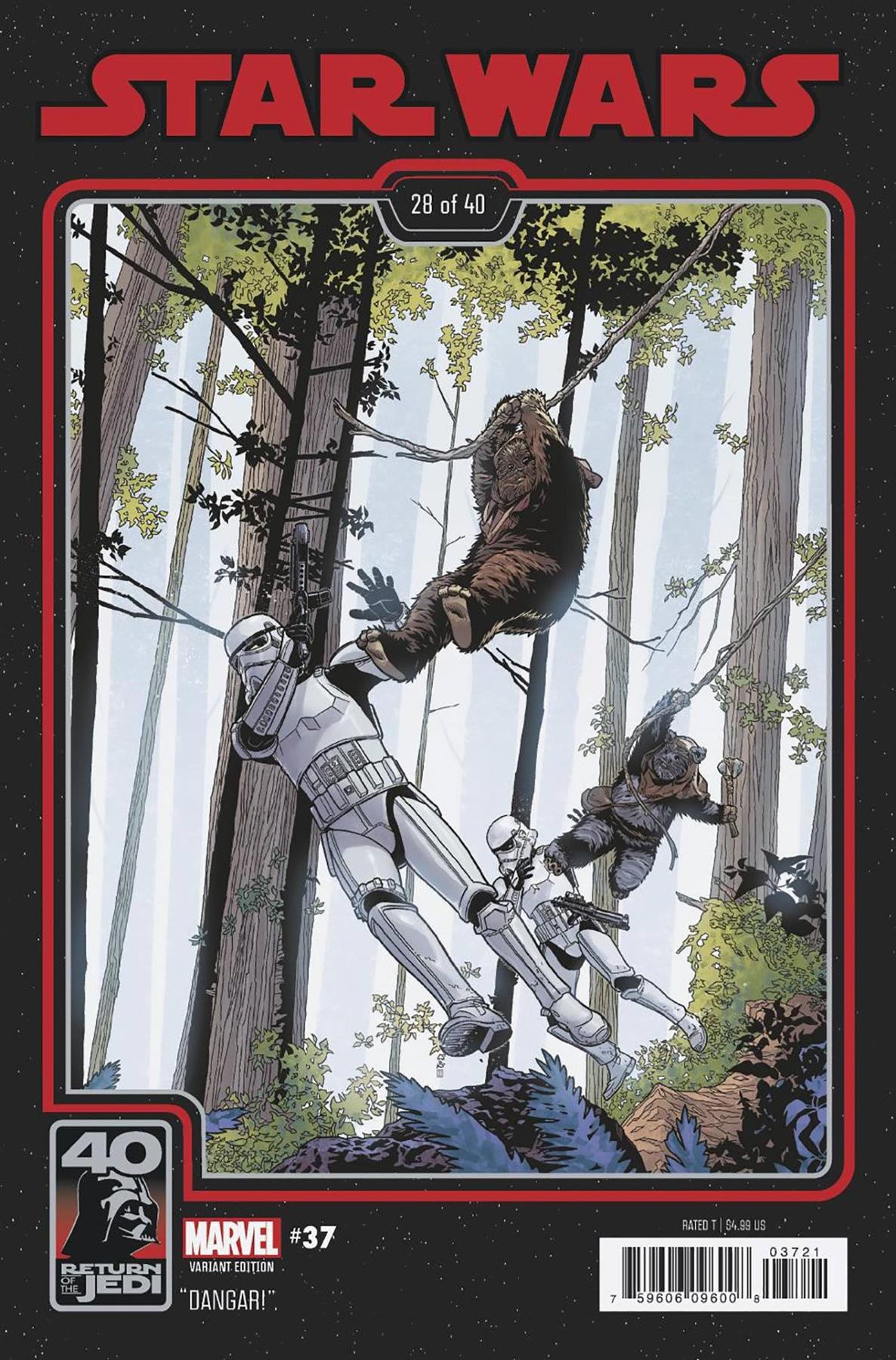 Star Wars #37 Sprouse Return Of The Jedi 40th Anniv Var Marvel Prh Comic Book