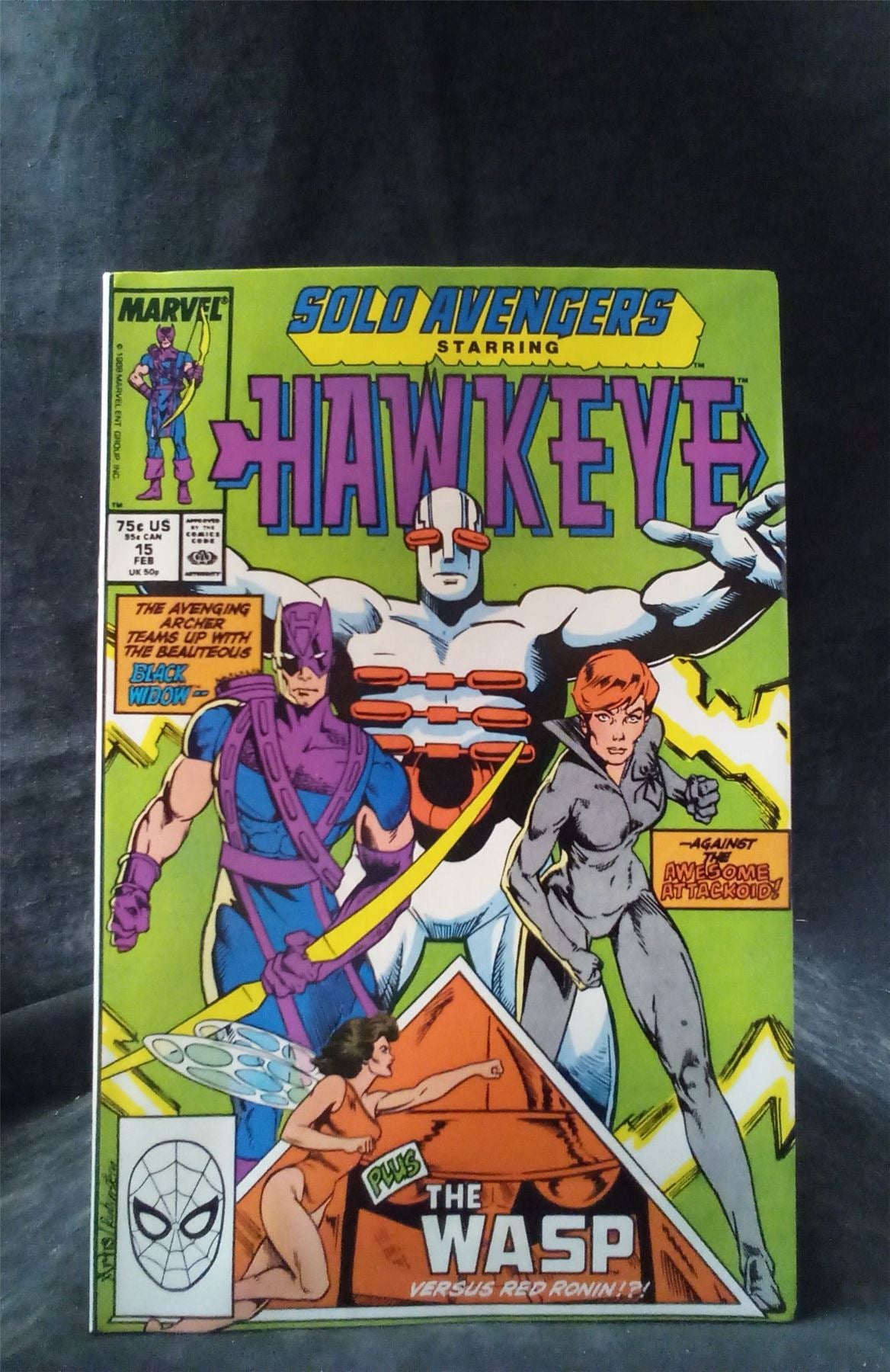 Solo Avengers #15 1989 Marvel Comics Comic Book