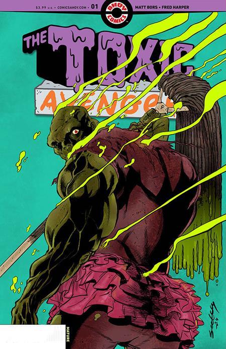 Toxic Avenger #1 (of 5) Cvr C 5 Copy Tim Seeley Unlock Var (mr) Ahoy Comic Book