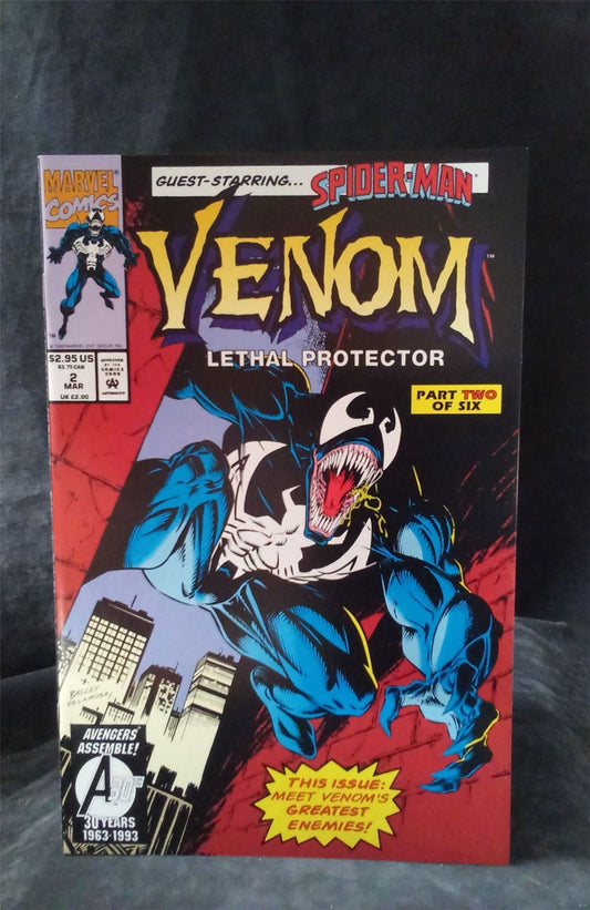 Venom: Lethal Protector #2 1993 Marvel Comics Comic Book