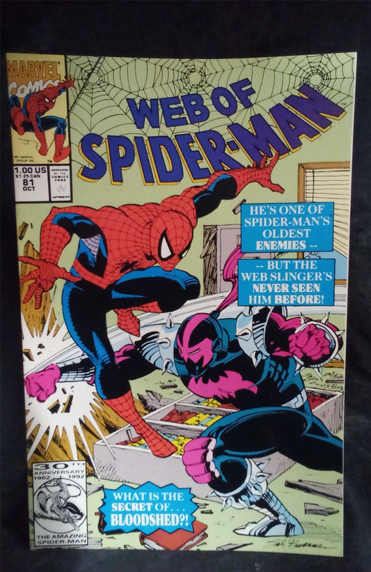 Web of Spider-Man #81 1991 Marvel Comics Comic Book