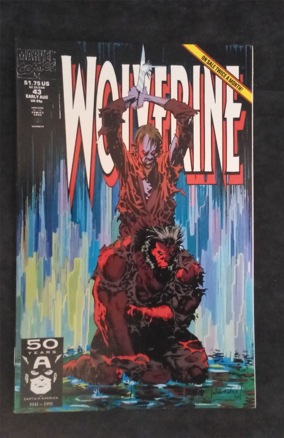 Wolverine #43 1991 marvel Comic Book