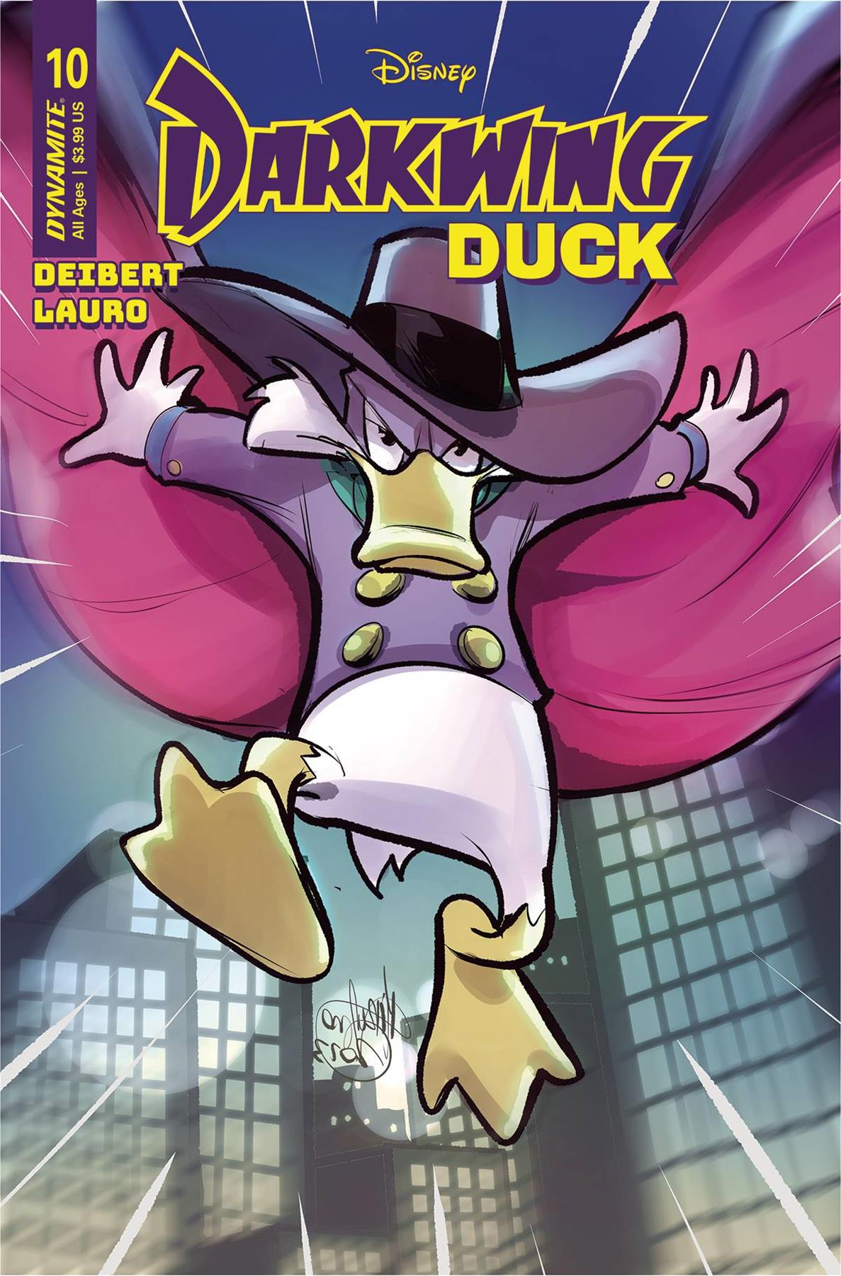 Darkwing Duck #10 Cvr B Andolfo Dynamite Comic Book