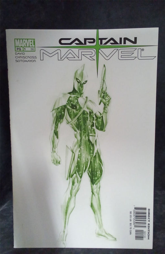Captain Marvel Comics #1 Ross Cover 2002 Marvel Comics Comic Book