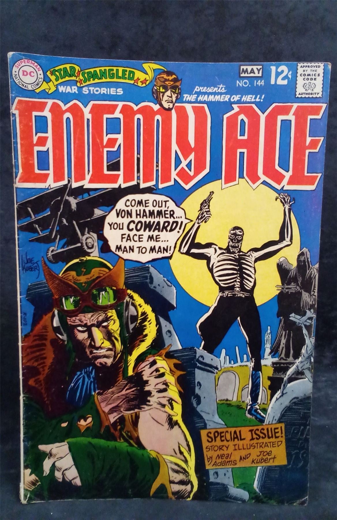 Star Spangled War Stories #144 1969 DC Comics Comic Book