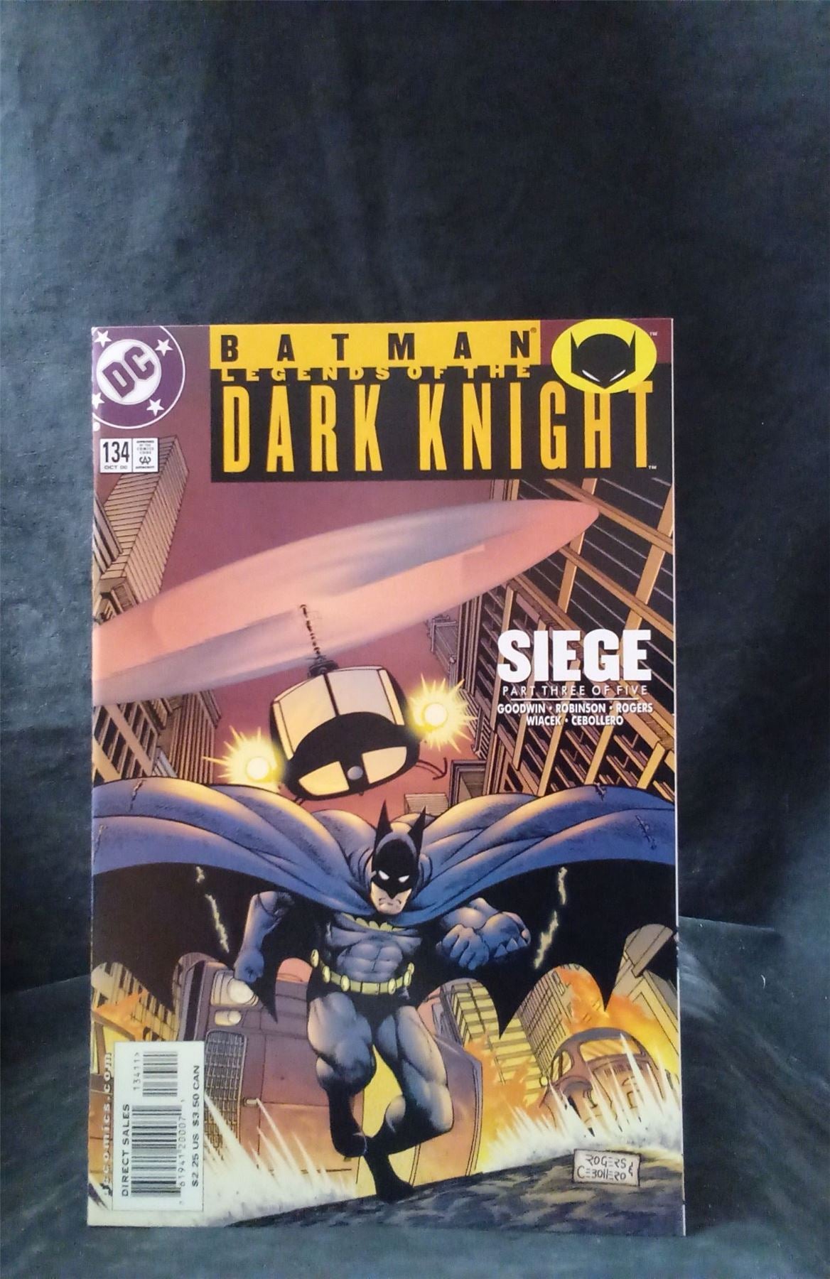 Batman: Legends of the Dark Knight #134 2000 DC Comics Comic Book