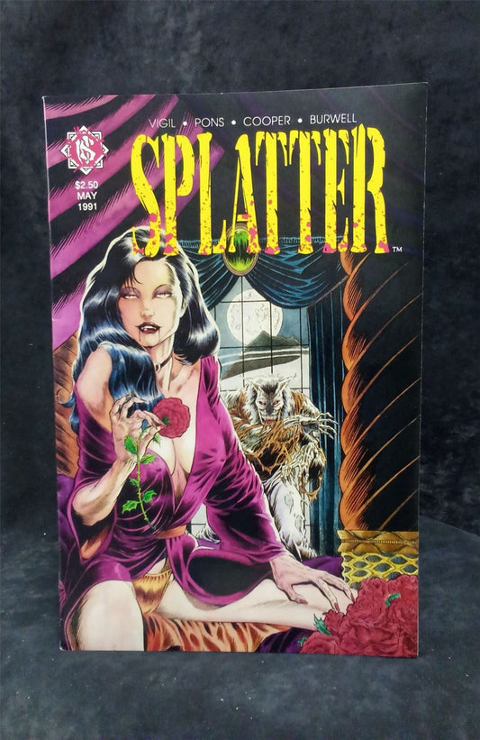 Splatter #1 1991  Comic Book