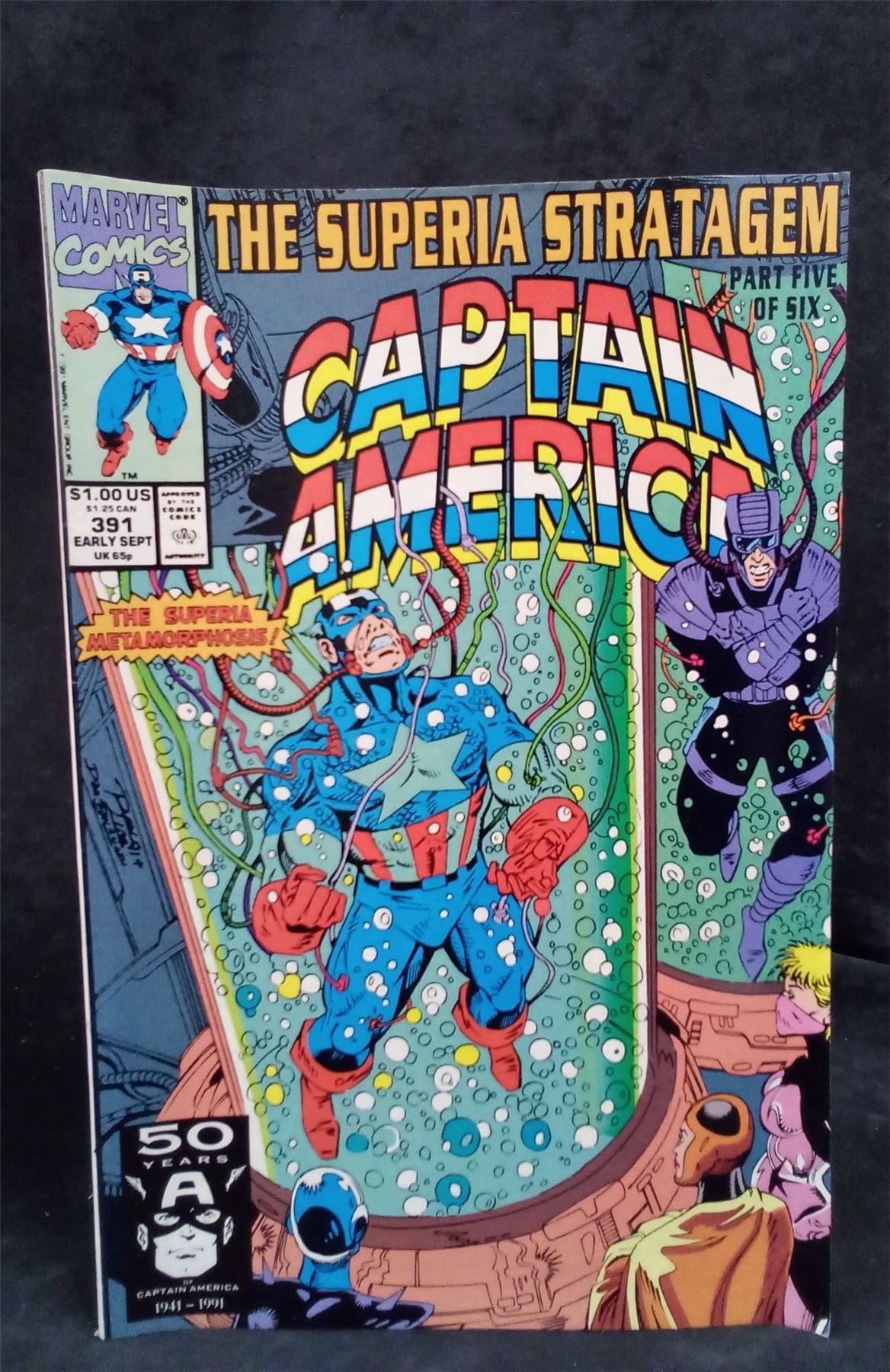 Captain America #391 1991 Marvel Comics Comic Book