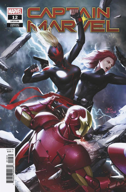 Captain Marvel #12 Inhyuk Lee Connecting Var (Inhyuk Lee Connecting Var) Marvel Comics Comic Book