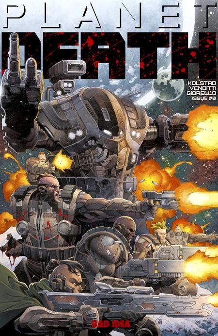 Planet Death #0 (of 4) Cvr A Tomas Giorello BAD IDEA Comic Book