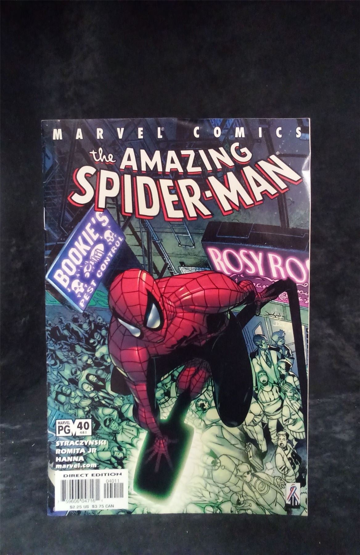 The Amazing Spider-Man #40 2002 Marvel Comics Comic Book