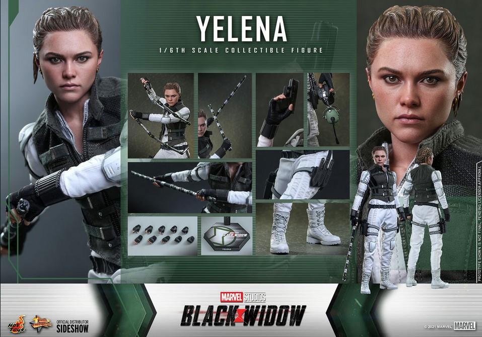 Yelena 1:6 Scale Black Widow Action Figure Hot Toys
