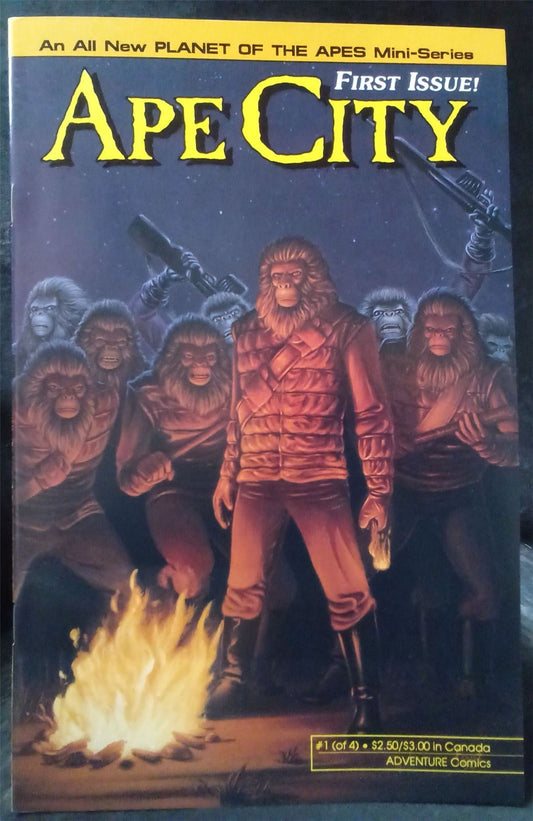 Ape City #1 1990 adventure Comic Book