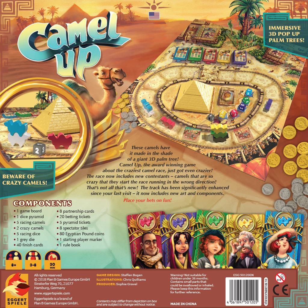 Camel Up Board Game by Pretzel Games