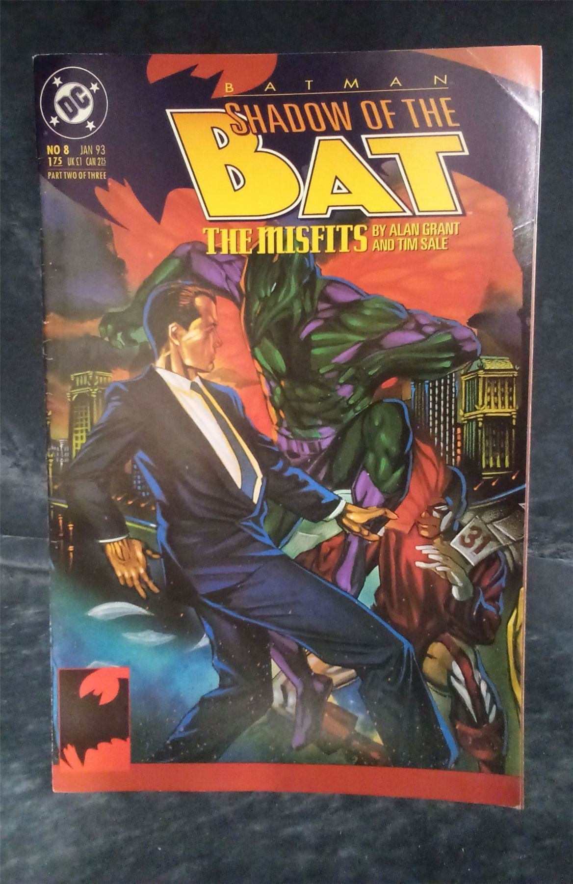 Batman: Shadow of the Bat #8 1993 DC Comics Comic Book