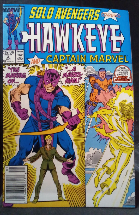 Solo Avengers #2 1988 Marvel Comics Comic Book
