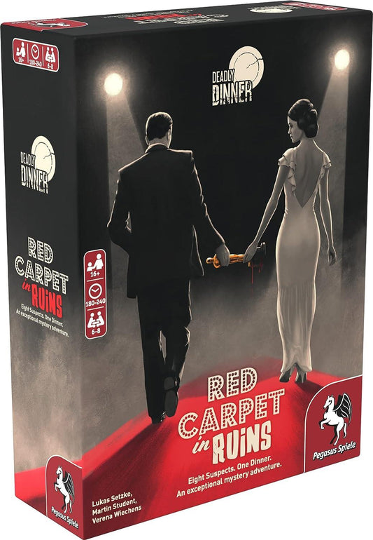 Deadly Dinner ; Red Carpet in Ruins Board Game