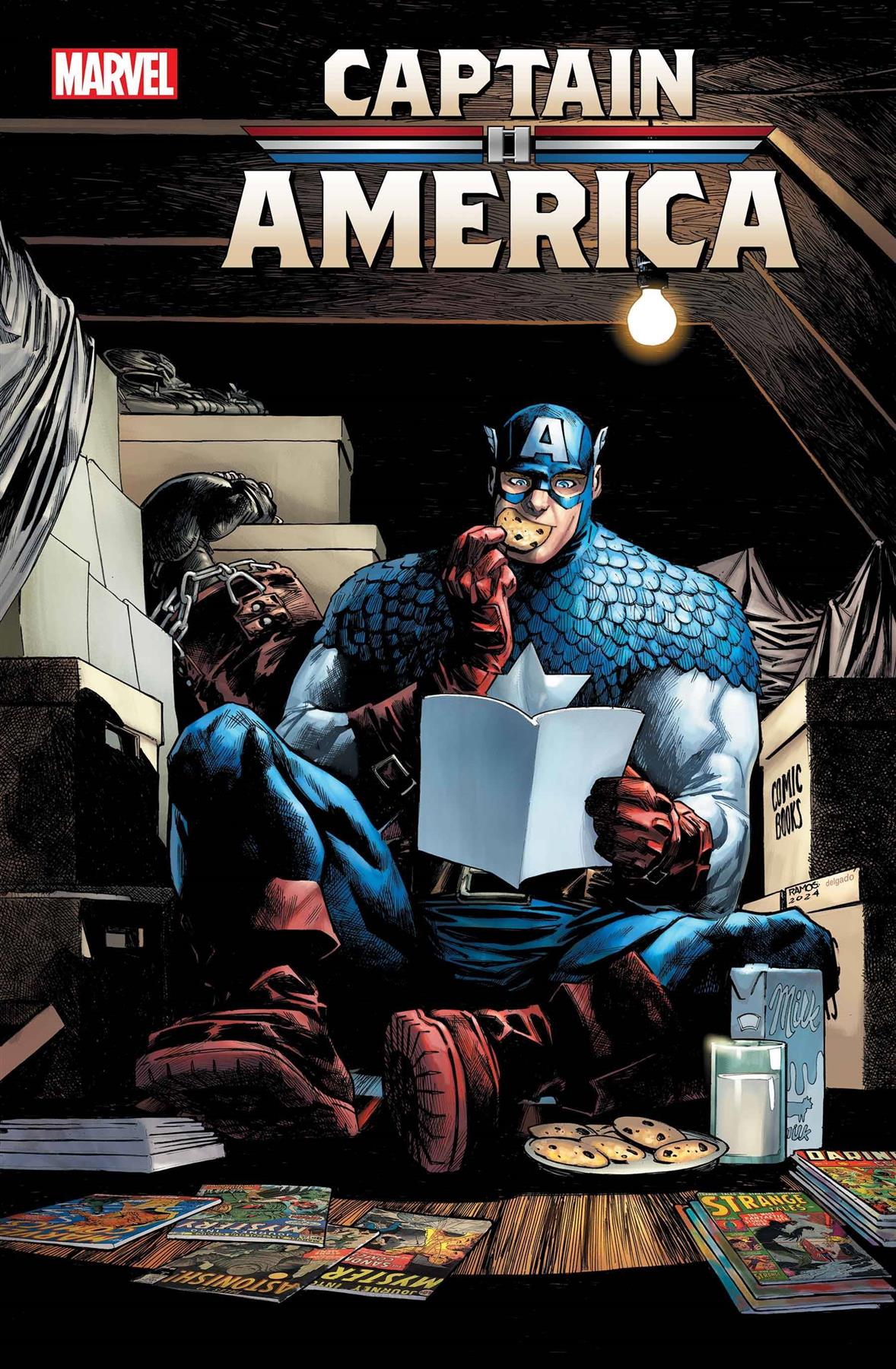 Captain America #11 Ramos Marvel Comics Presents Var Ramos Marvel Comics Presents Var Marvel Prh Comic Book 2024