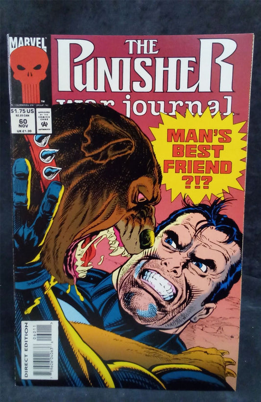 The Punisher War Journal #60 1993 Marvel Comics Comic Book