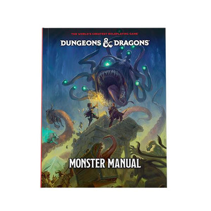 D&D Monster Manual 2024 By Wizards of the Coast