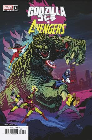 Godzilla Vs Avengers #1 Dave Bardin Var  Marvel Prh Comic Book 2025
