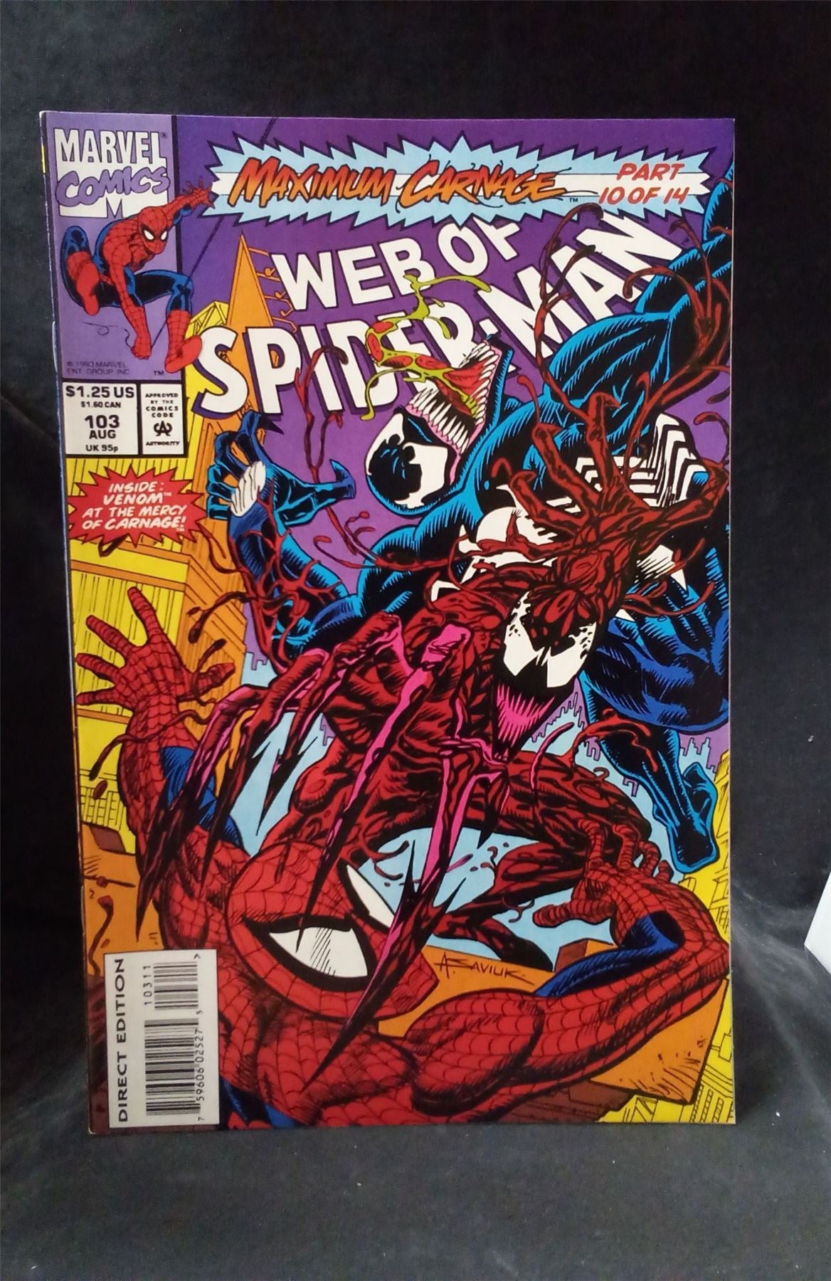 Web of Spider-Man #103 1993 Marvel Comics Comic Book