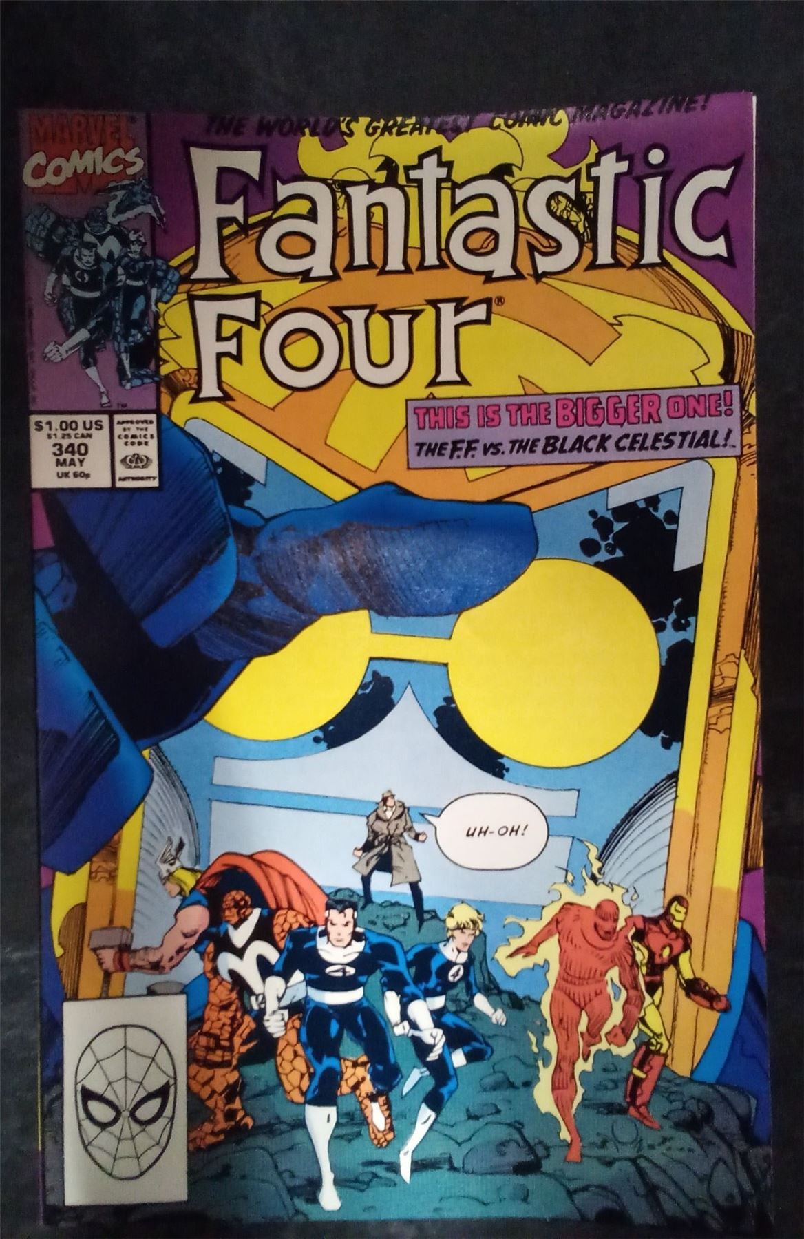 Fantastic Four #340 1990 Marvel Comics Comic Book