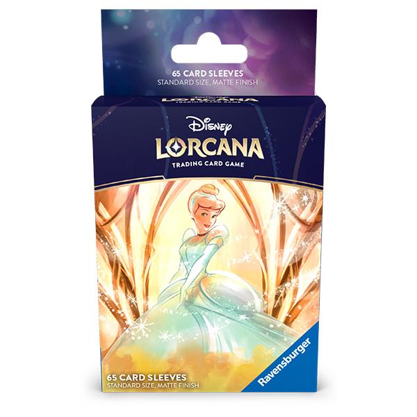 Disney Lorcana Archazia's Island Card Sleeves 65ct Cinderella By Ravensburger