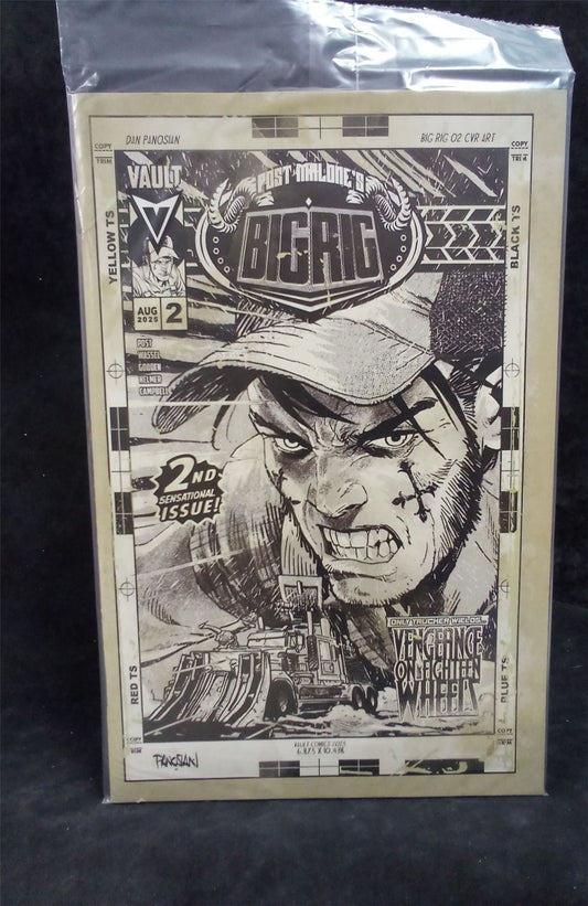 Post Malone's Big Rig #2 Panosian Fine Lines Variant  Comic Book